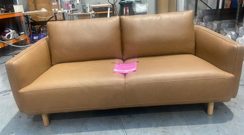 NZ PRZ20244 1 PCE ZARA SOFA 3S YORK TAN