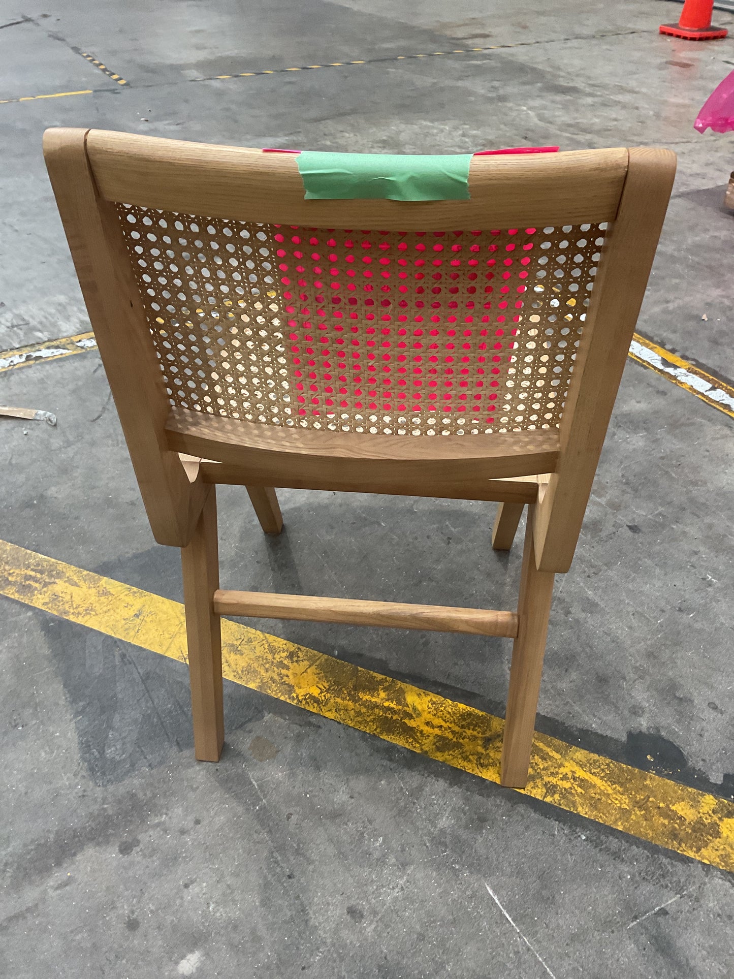 NZ CLZ20650 1 PCE HALLIE DINING CHAIR NATURAL