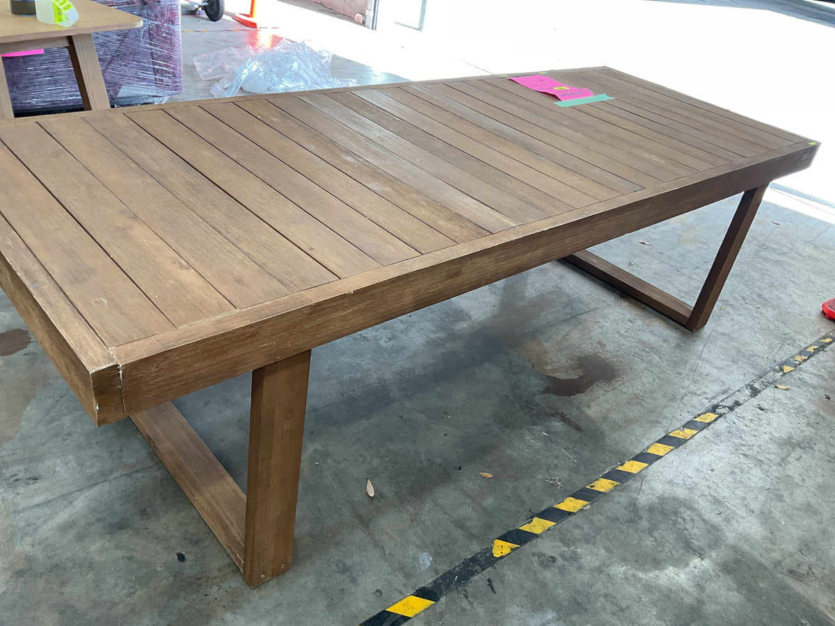 NZ CLZ20678 1 PCE CANNES DINING TABLE 267X100CM ACACIA MKII