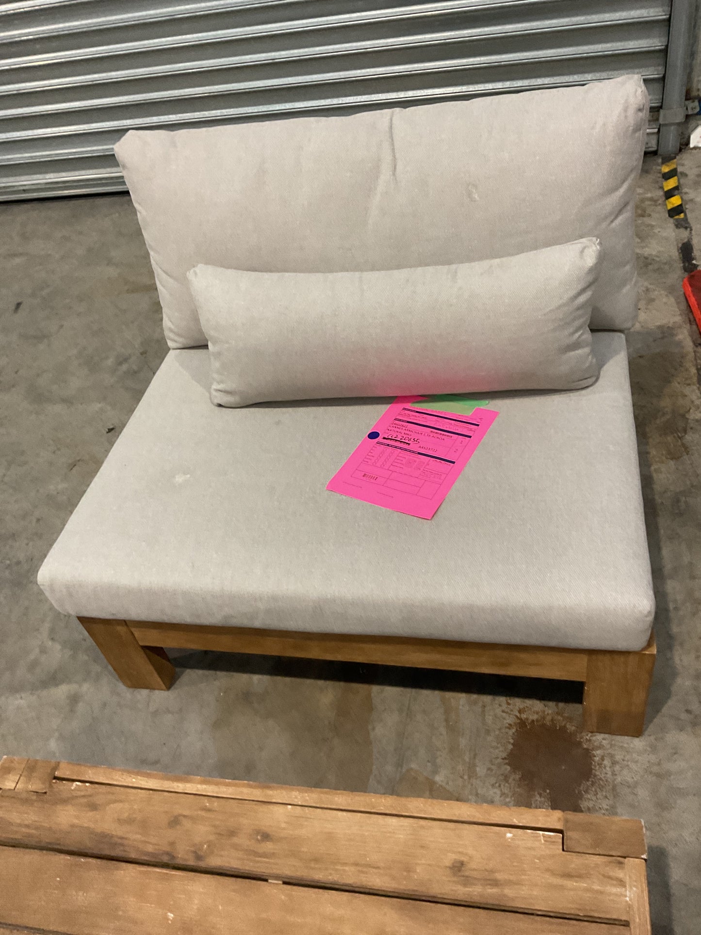 NZ CLZ20635 4 PCE CANNES SOFA 3S ACACIA NATURAL MKII