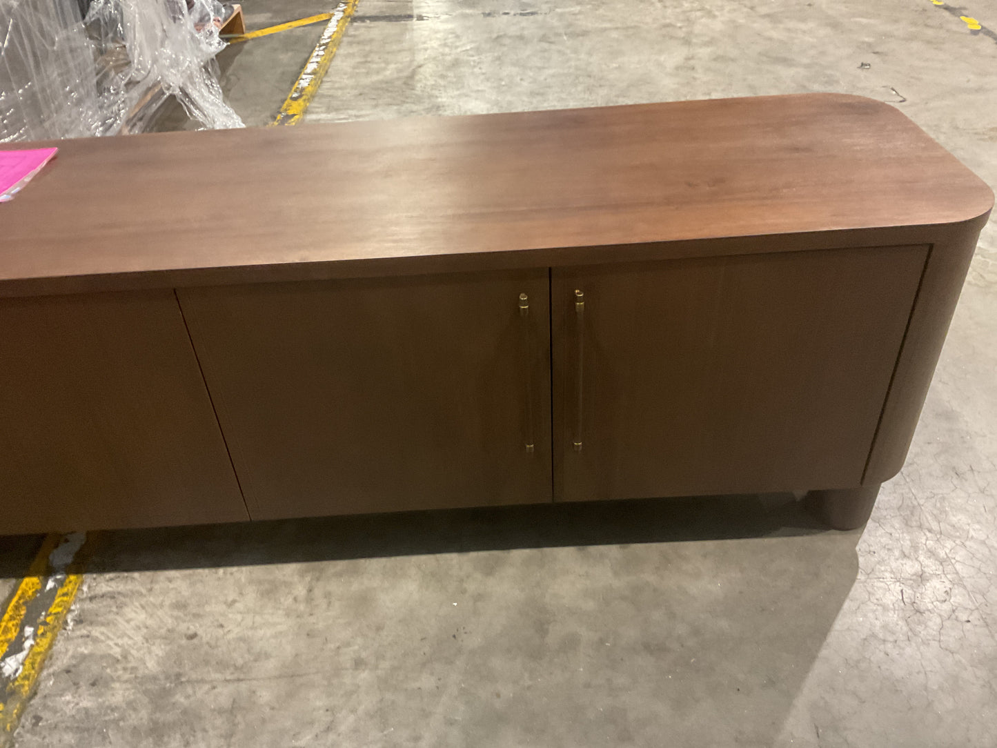 NZ PRZ20282 1 PCE HAMELIN ENTERTAINMENT UNIT 200X45CM WALNUT