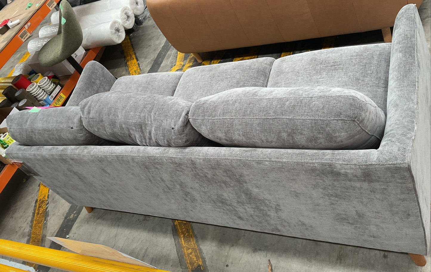 NZ CLZ20576 1 PCE GWEN SOFA 3S STURM CHARCOAL