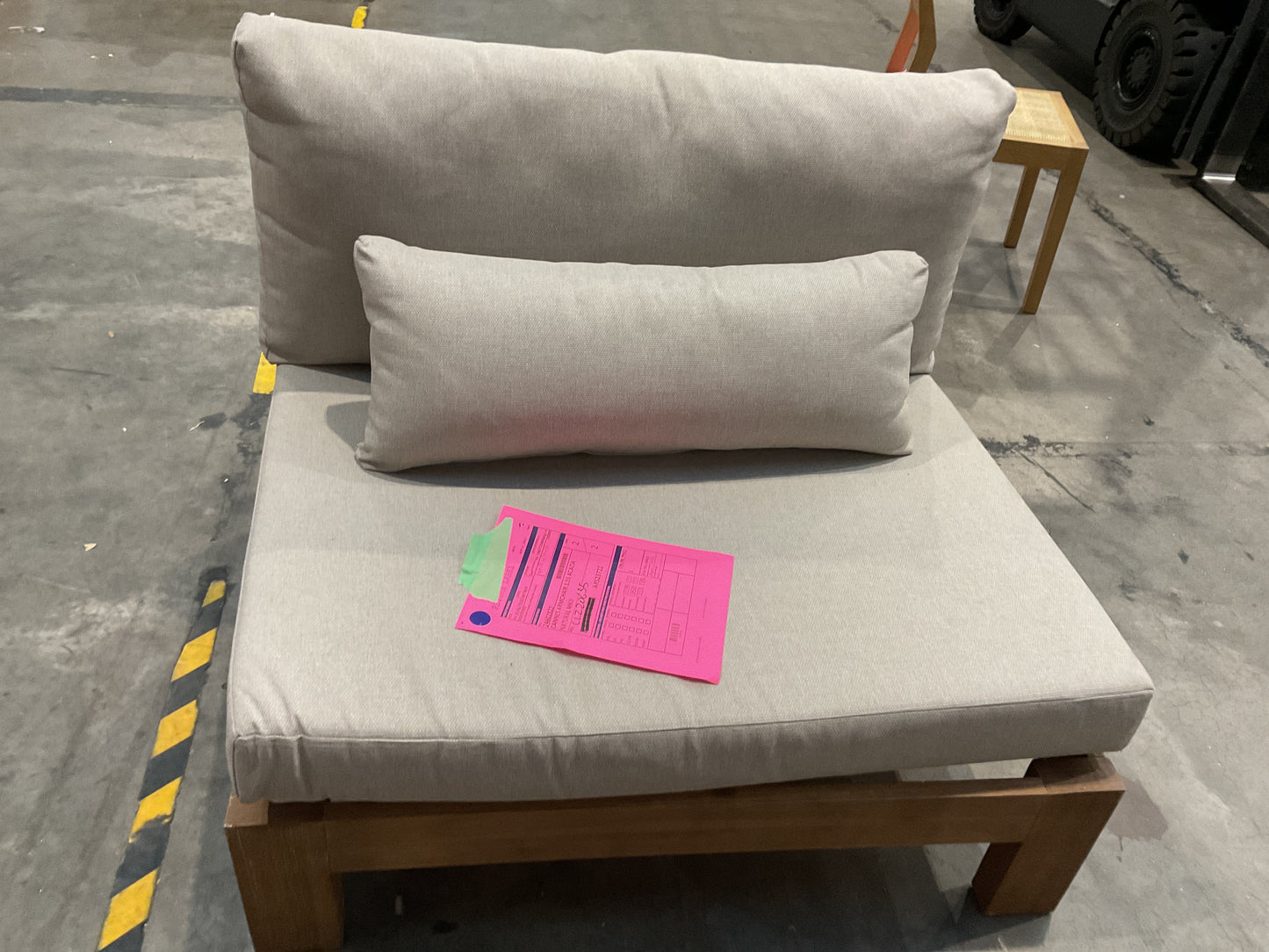 NZ CLZ20635 4 PCE CANNES SOFA 3S ACACIA NATURAL MKII