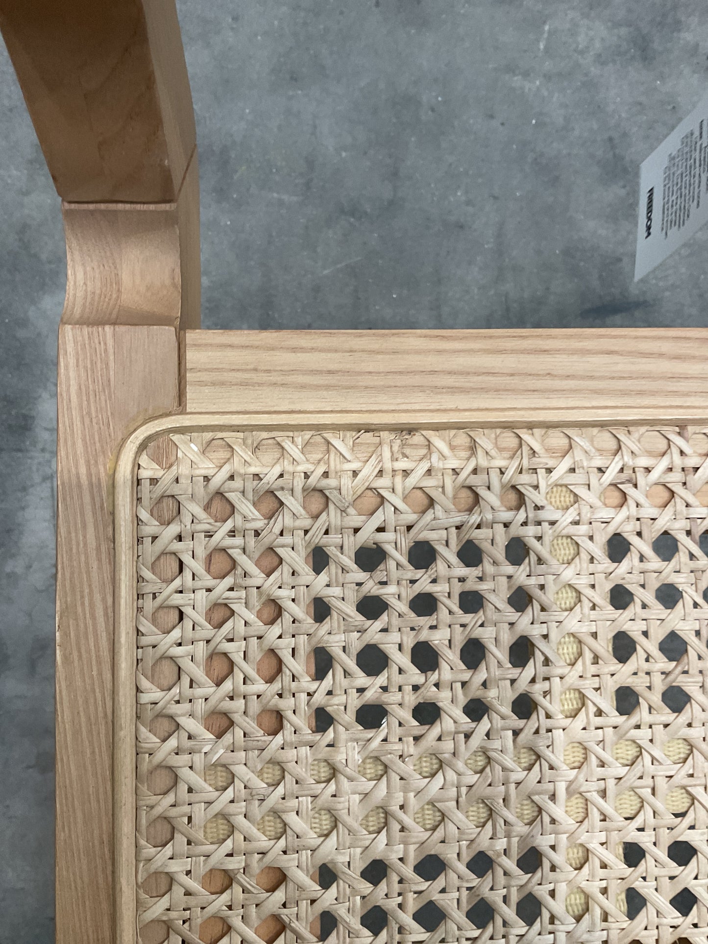 NZ CLZ20649 1 PCE HALLIE DINING CHAIR NATURAL