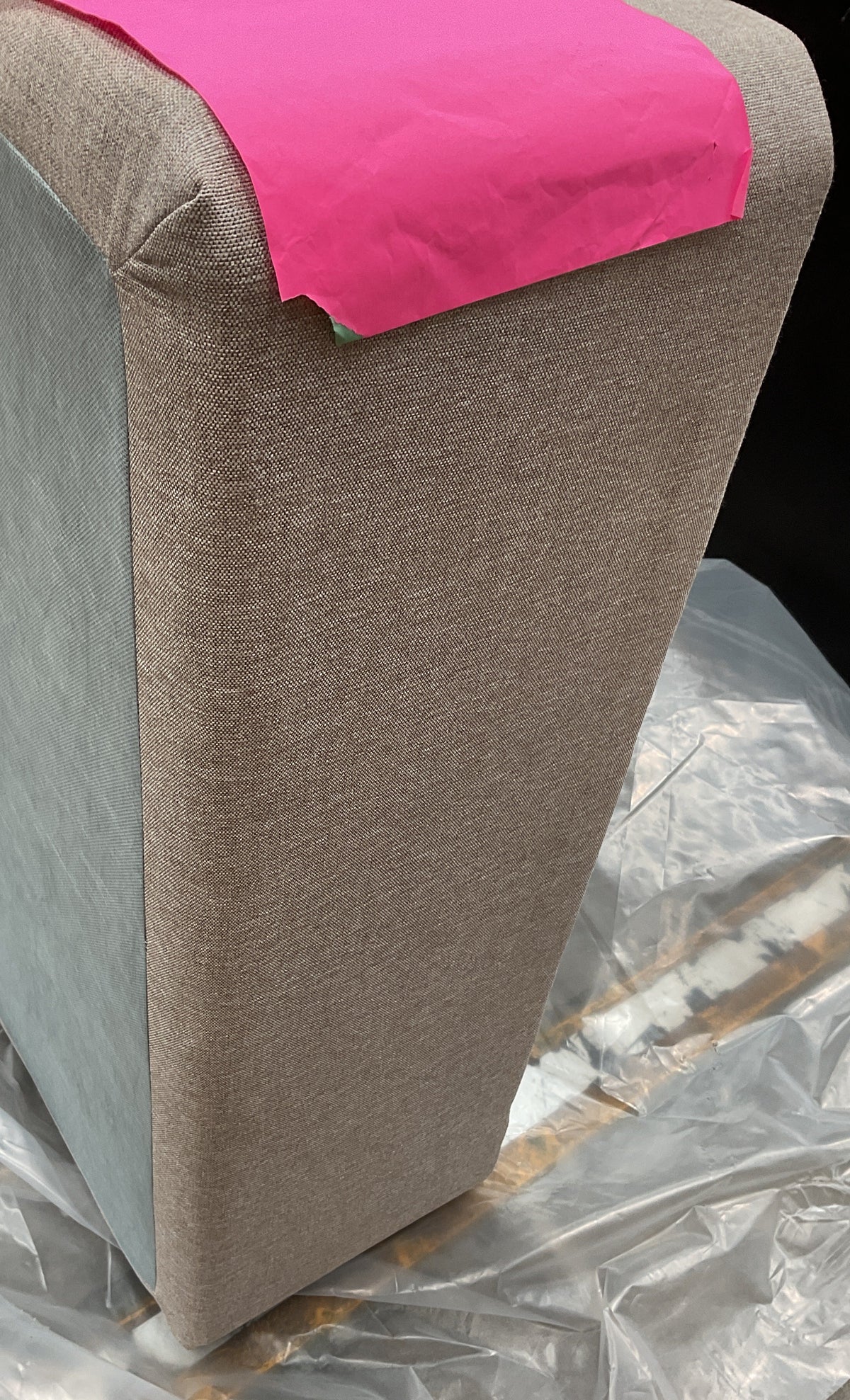 NZ CLZ20716 1 PCE FREEDOM FLOATING 2 DRAWER BASE LONG SINGLE TAUPE (RIGHT)