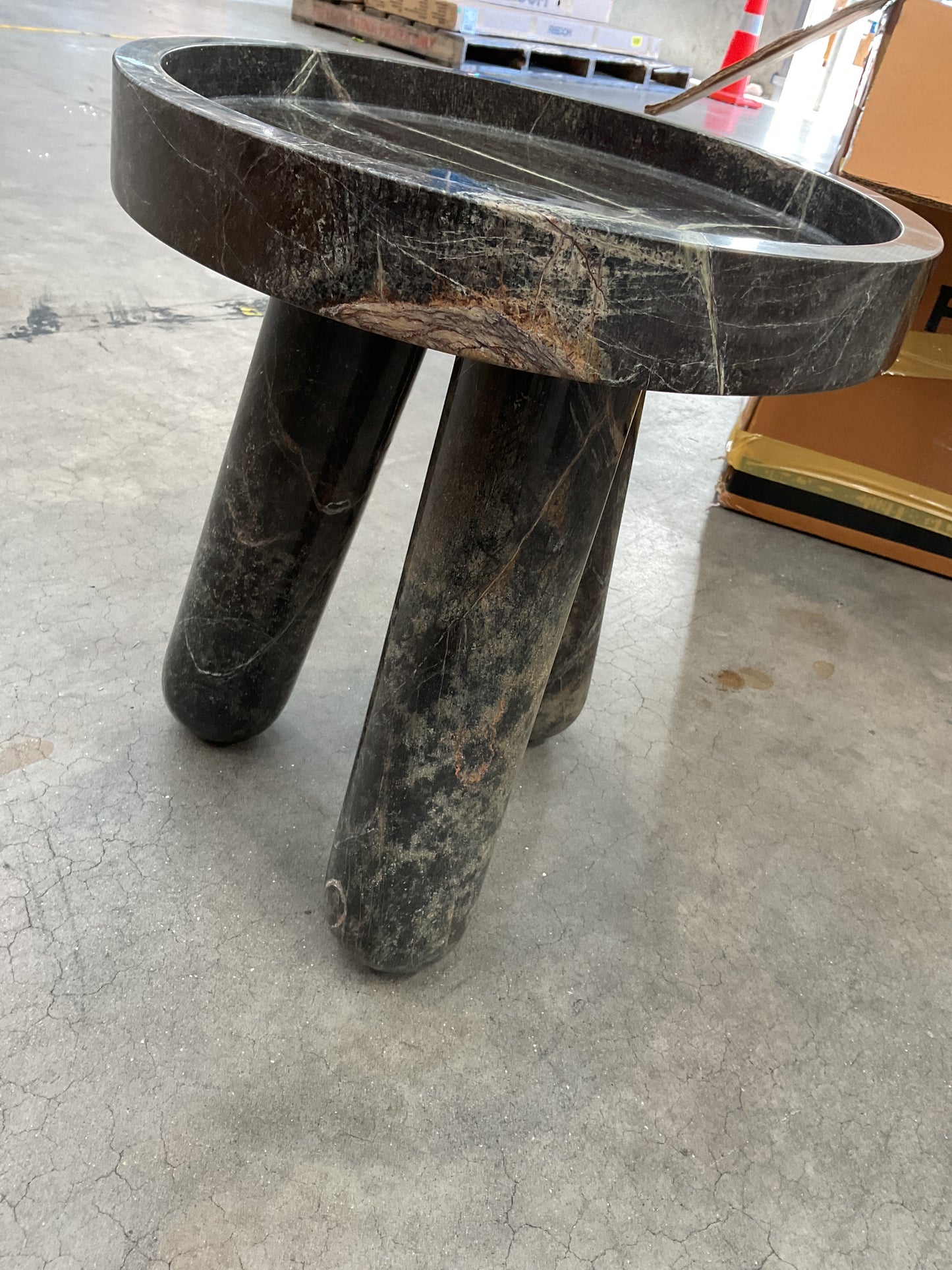 NZ PRZ20264 1 PCE COLUMN SIDE TABLE GREEN