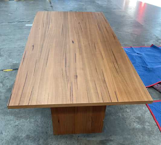 NZ CLZ20686 2 PCE MOSMAN DINING TABLE 240CM NATURAL CARTON 1 & 2