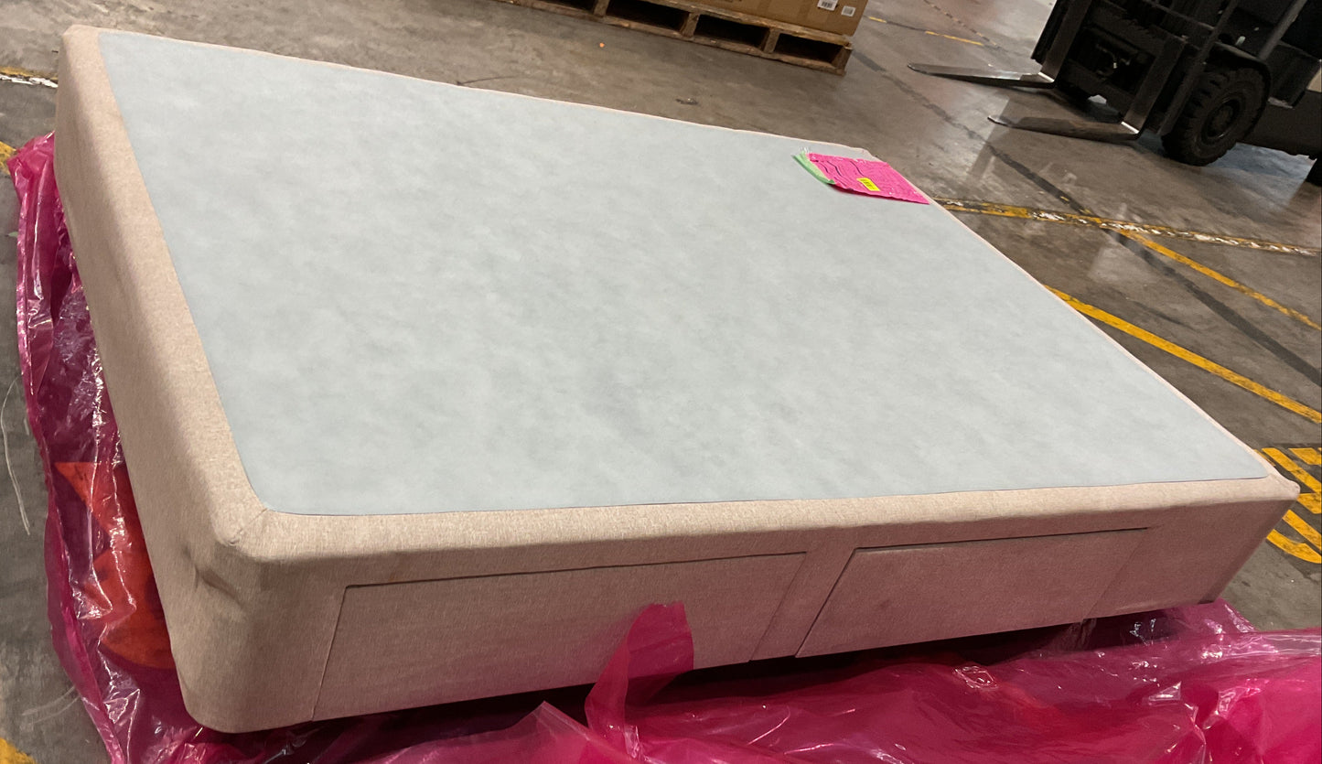 NZ CLZ20600 1 PCE FREEDOM FLOATING 4 DRAWER BASE QUEEN TAUPE