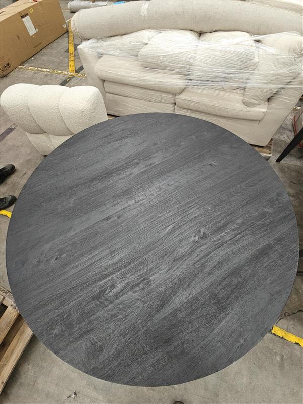 NZ CLZ20349 Seidon Dining Table 140CM Dia Black