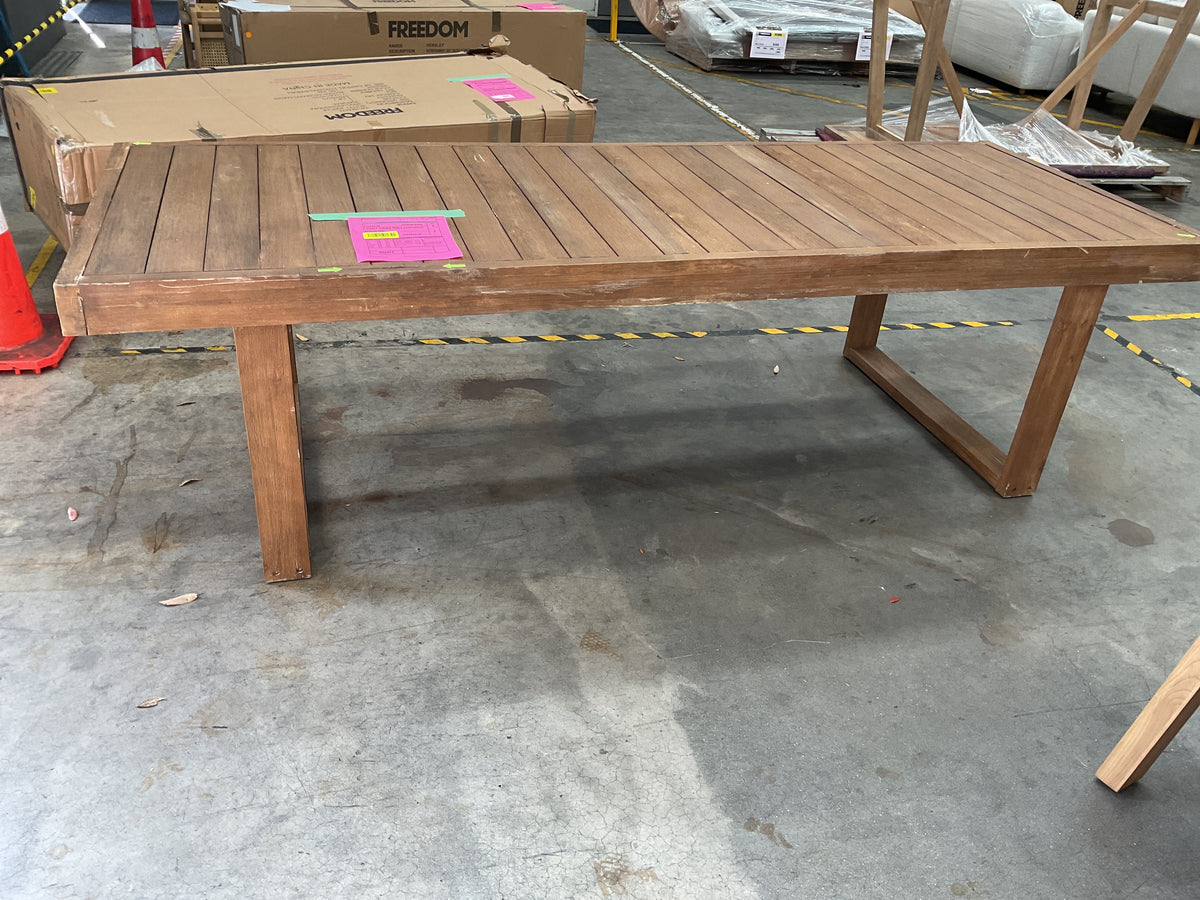 NZ CLZ20678 1 PCE CANNES DINING TABLE 267X100CM ACACIA MKII