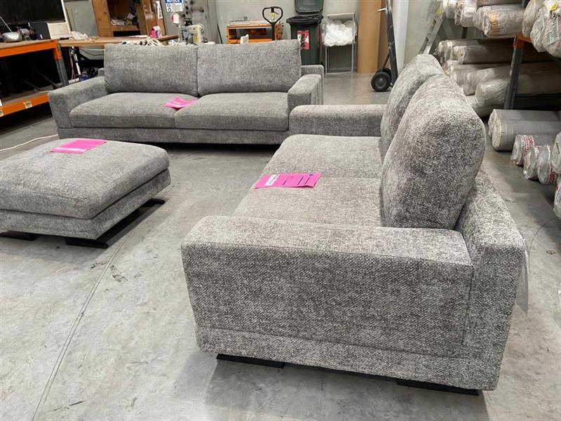 NZ PRZ20298 3 PCE BARI SOFA 3S MORNINGTON STEEL