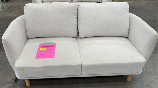 NZ CLZ20677 1 PCE CLEO SOFA 2S HERVEY NATURAL LEG