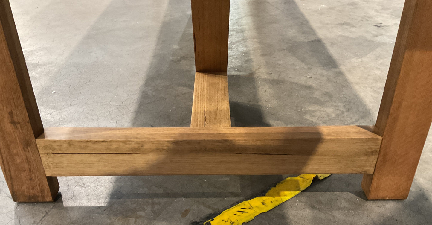 NZ PRZ20265 2 PCE BOWRAL DINING TABLE 280X90CM NATURAL CARTON 1&2