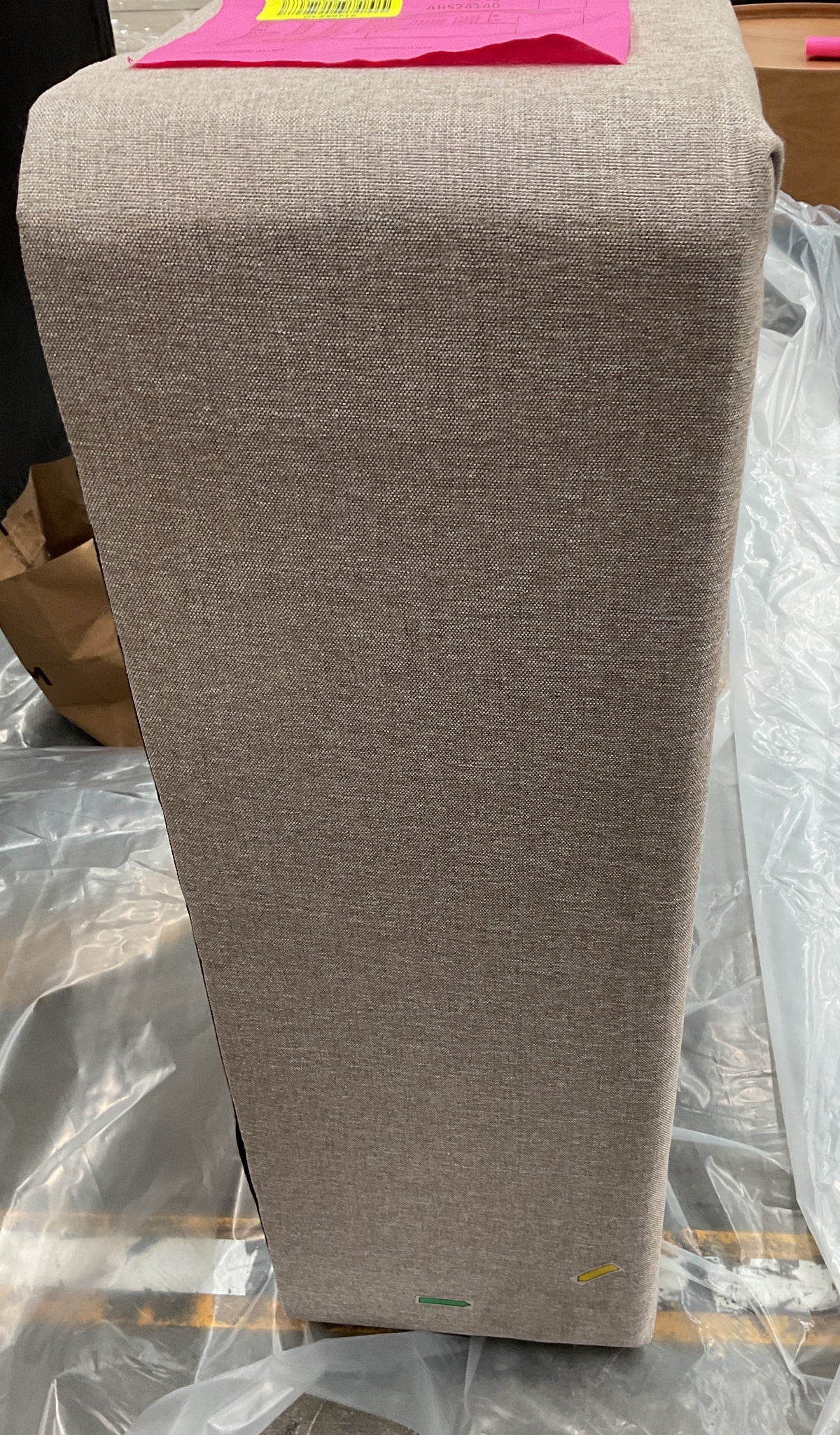 NZ CLZ20715 1 PCE FREEDOM FLOATING 2 DRAWER BASE LONG SINGLE TAUPE (LEFT)