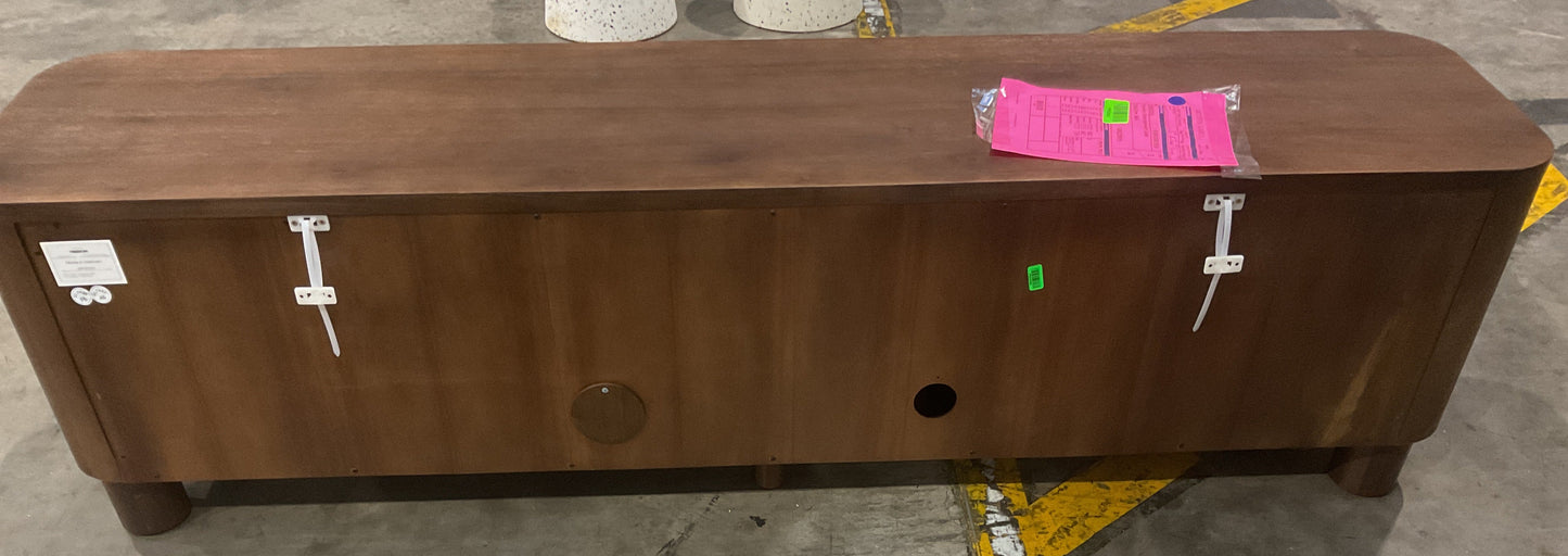 NZ PRZ20282 1 PCE HAMELIN ENTERTAINMENT UNIT 200X45CM WALNUT