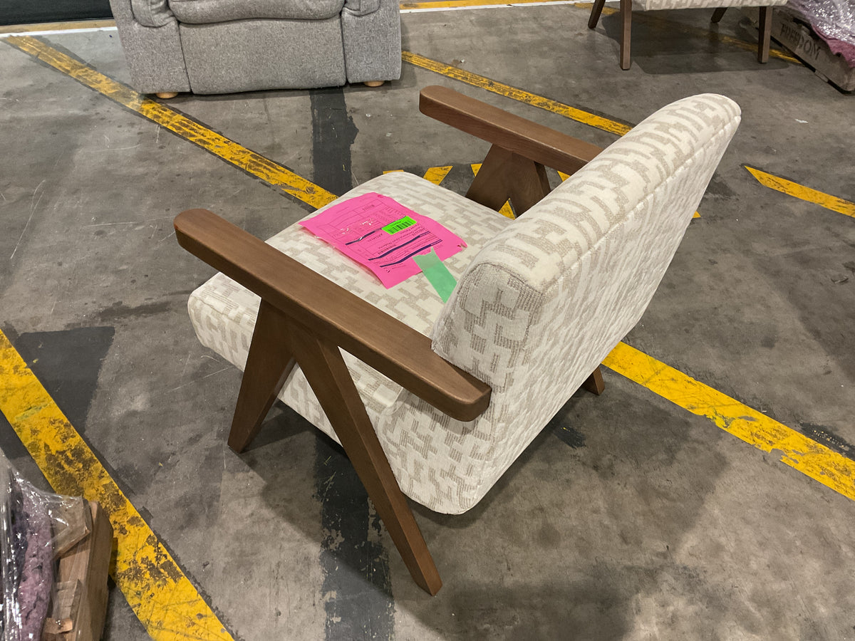 NZ PRZ20313 1 PCE TULUM OCCASIONAL CHAIR MODERNA TAUPE PA