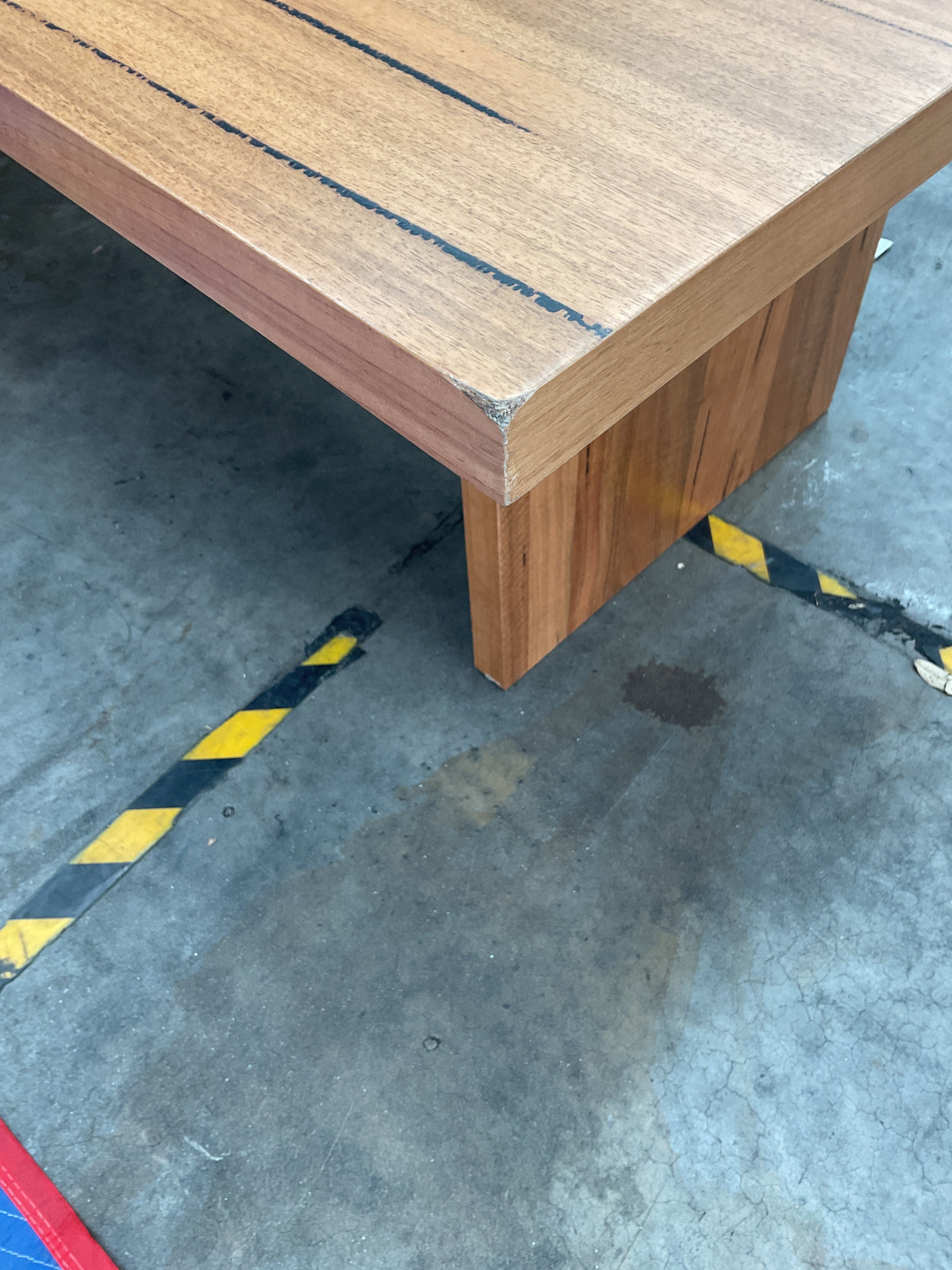 NZ CLZ20686 2 PCE MOSMAN DINING TABLE 240CM NATURAL CARTON 1 & 2