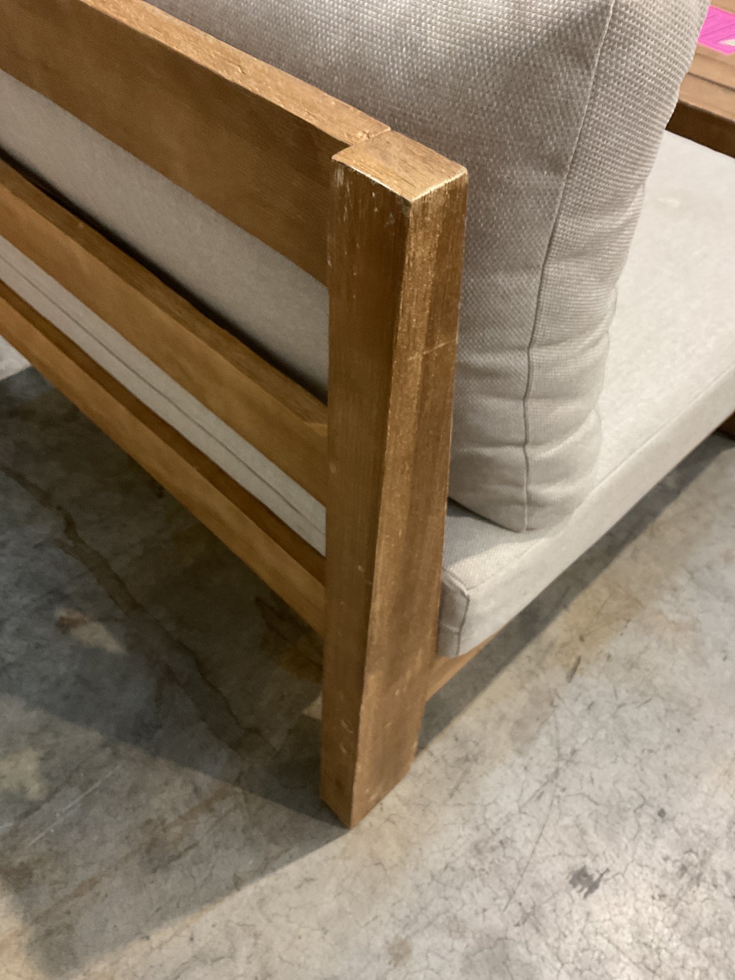 NZ CLZ20635 4 PCE CANNES SOFA 3S ACACIA NATURAL MKII