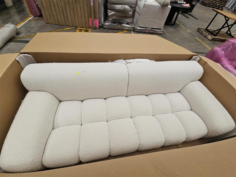 NZ CLZ20346 Aero Sofa 3S Jacquard Boucle Cream