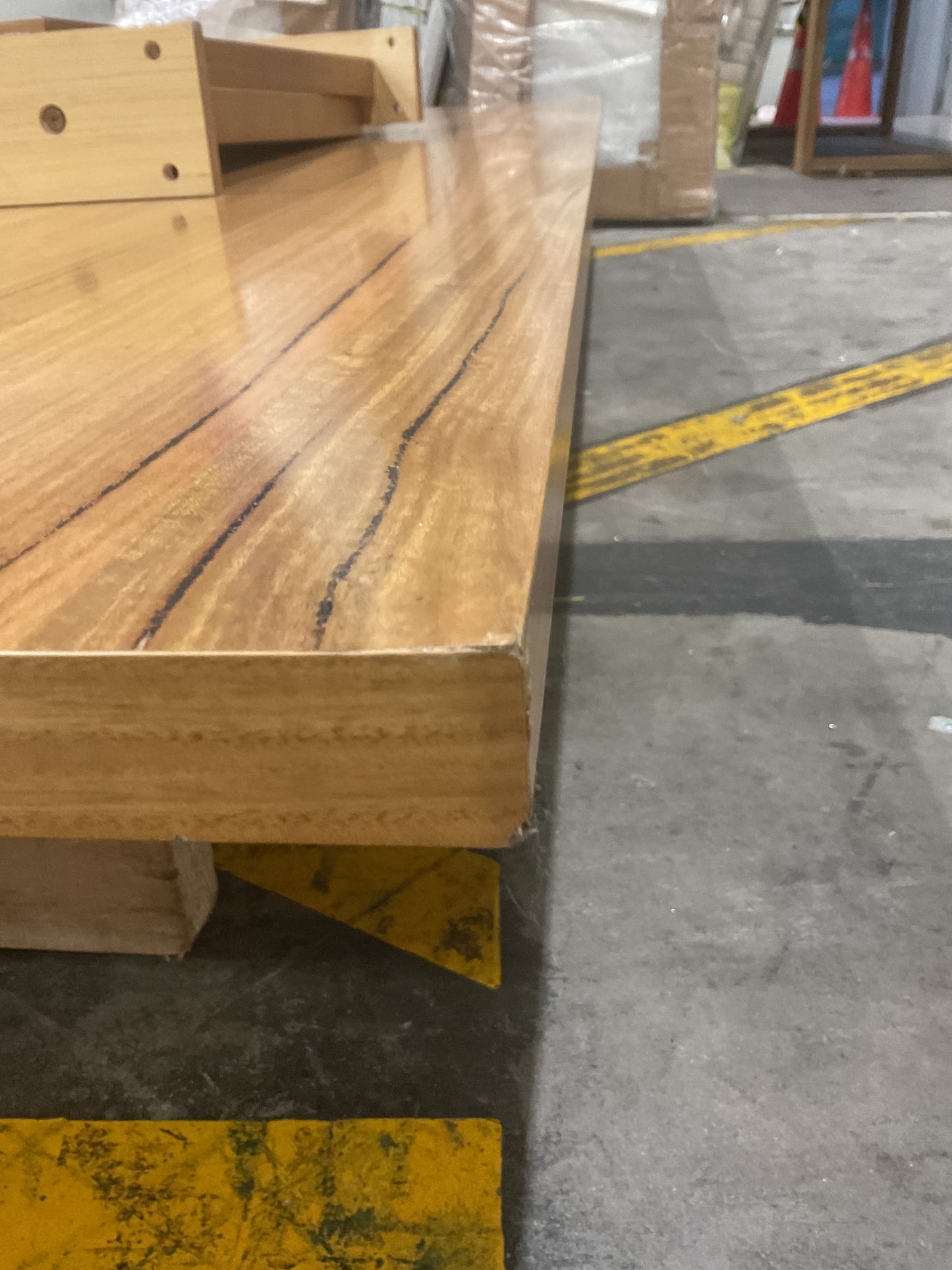 NZ CLZ20662 2 PCE MOSMAN DINING TABLE 240CM NATURAL CARTON 1&2