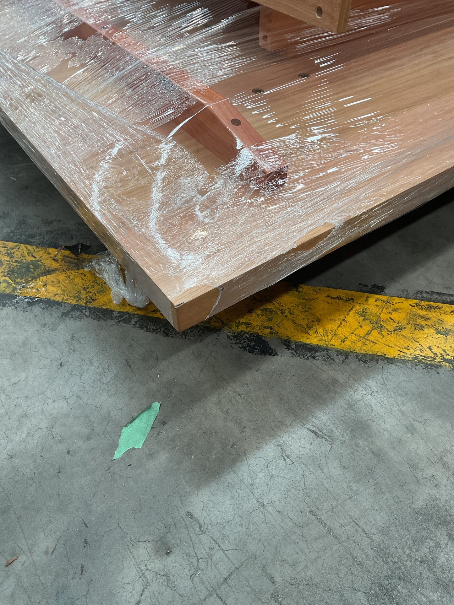 NZ CLZ20579 2 PCE MOSMAN DINING TABLE 240CM NATURAL CARTON 1&2