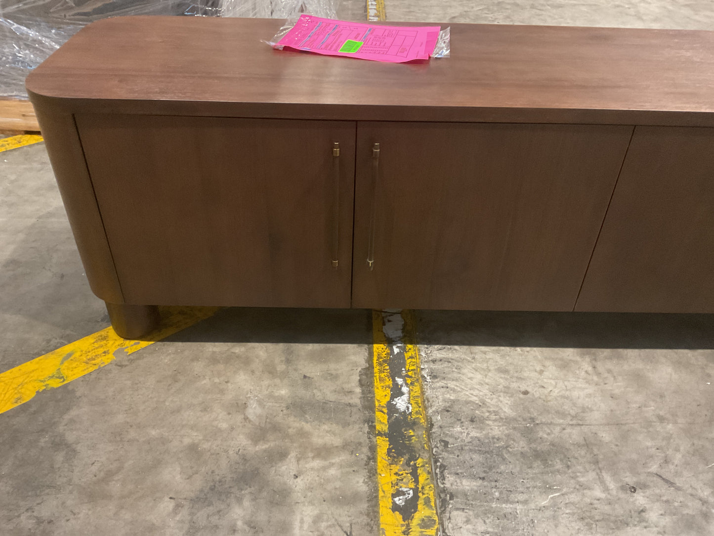 NZ PRZ20282 1 PCE HAMELIN ENTERTAINMENT UNIT 200X45CM WALNUT