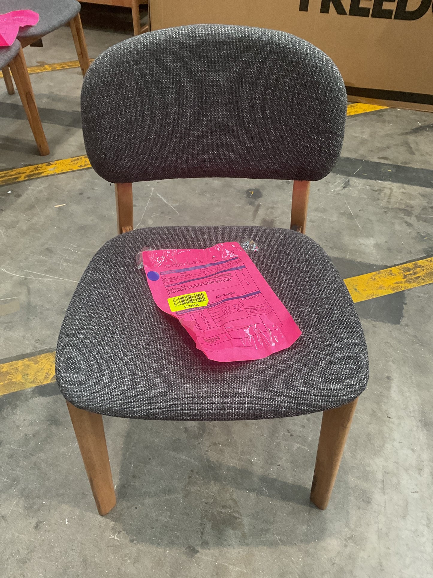 NZ CLZ20646 1 PCE MOSMAN DINING CHAIR