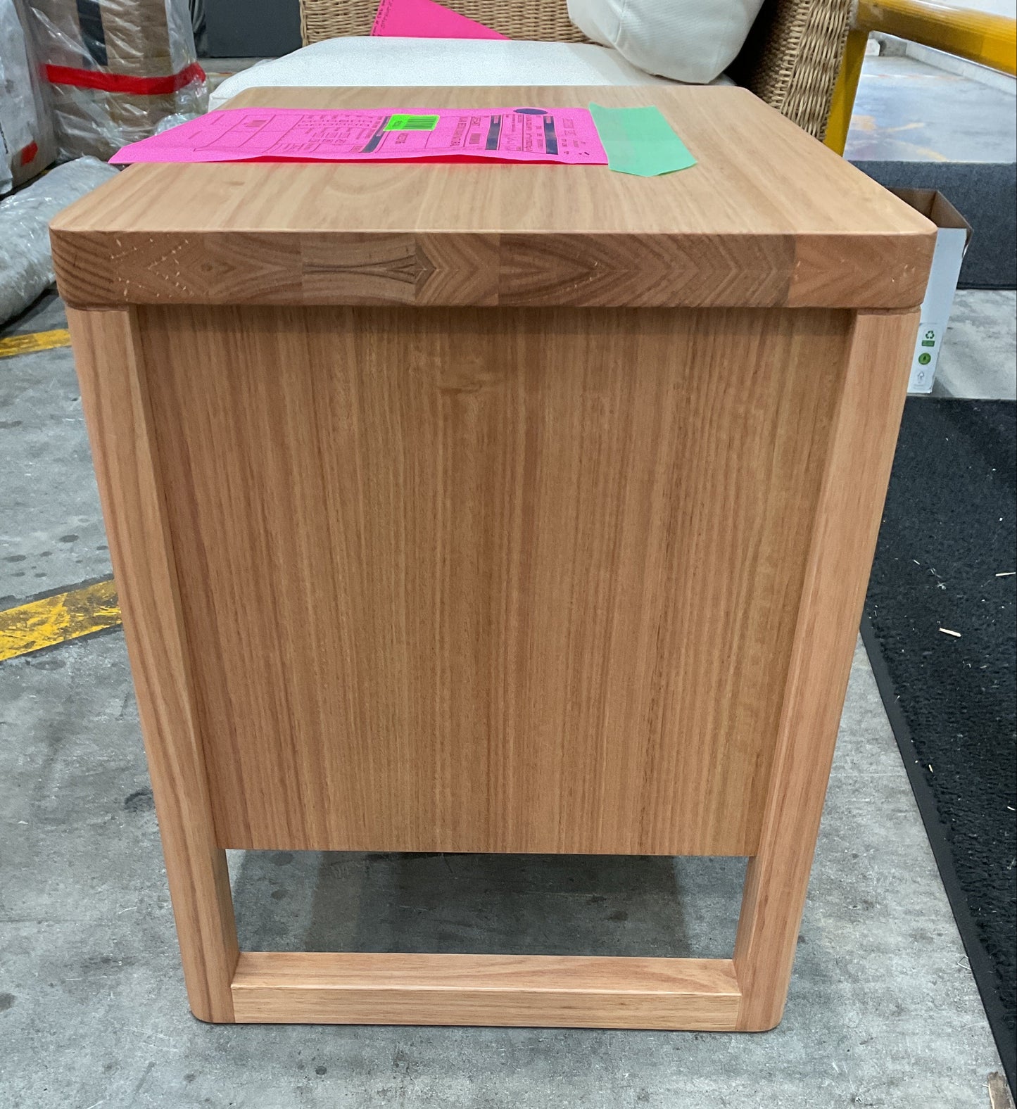 NZ PRZ20260 1 PCE KLARA BEDSID 2 DRAWER NATURAL