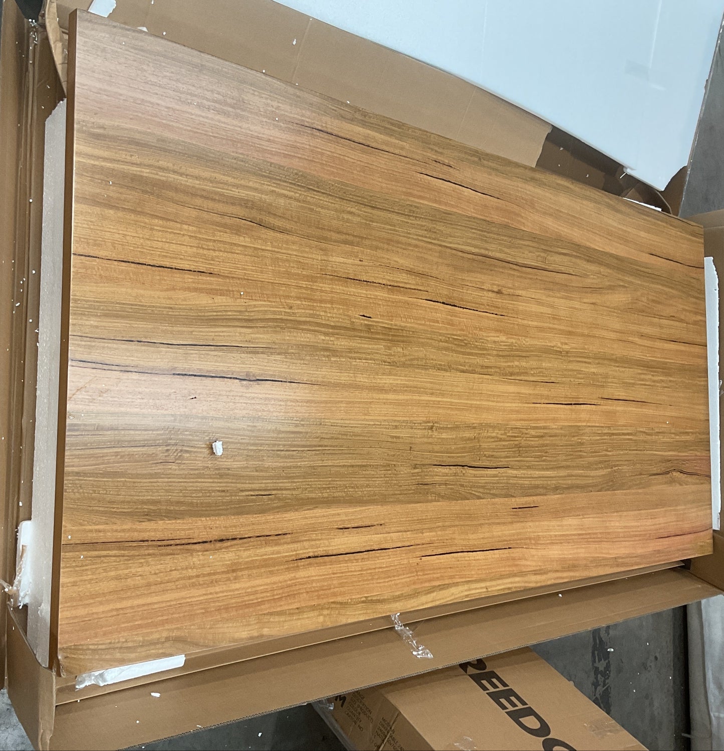 NZ CLZ20645 2 PCE MOSMAN DINING TABLE 240CM NATURAL