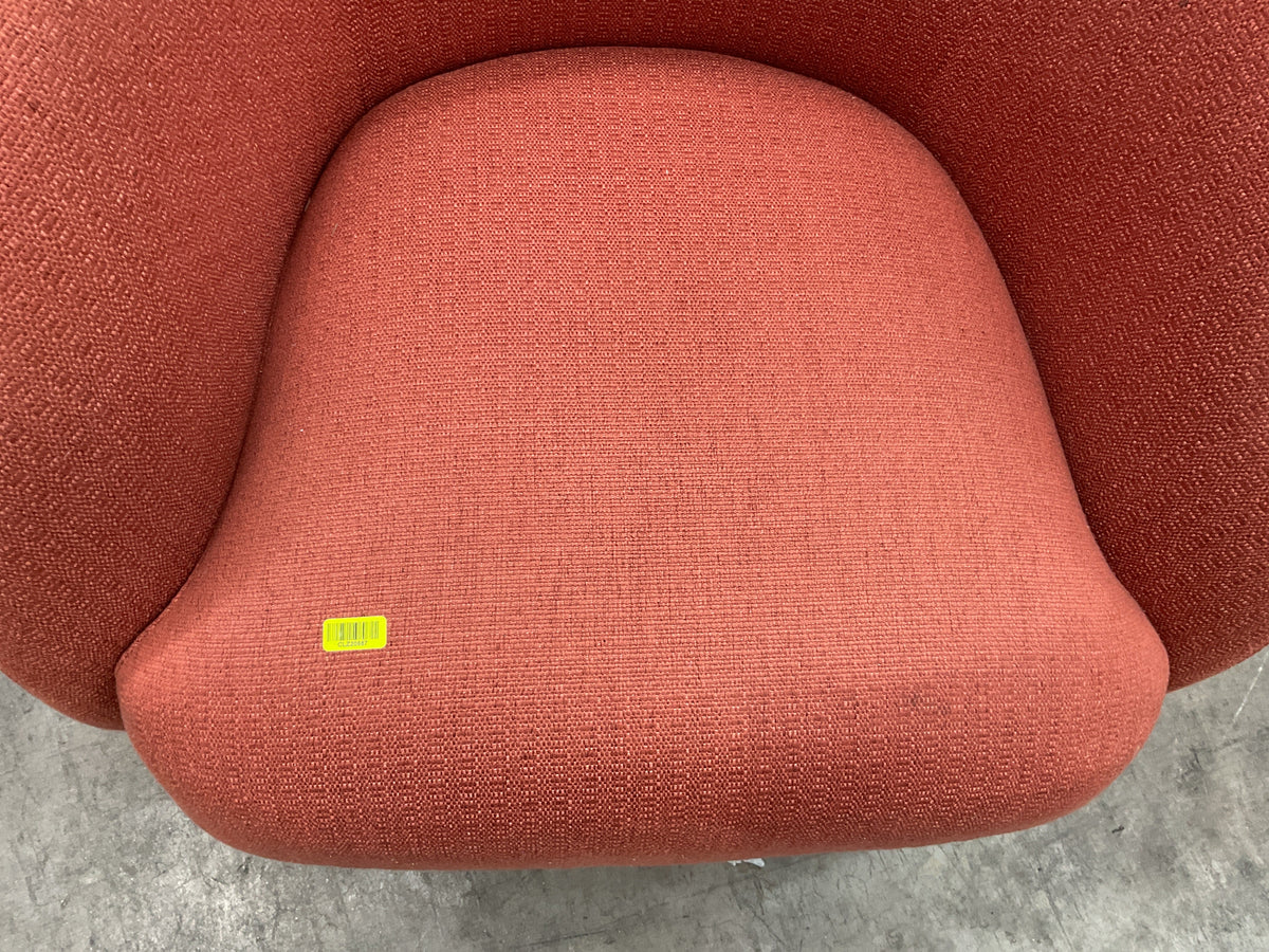 NZ CLZ20687 1 PCE COBBLE OCCASIONAL ARMCHAIR 1S ETON INDIAN RED