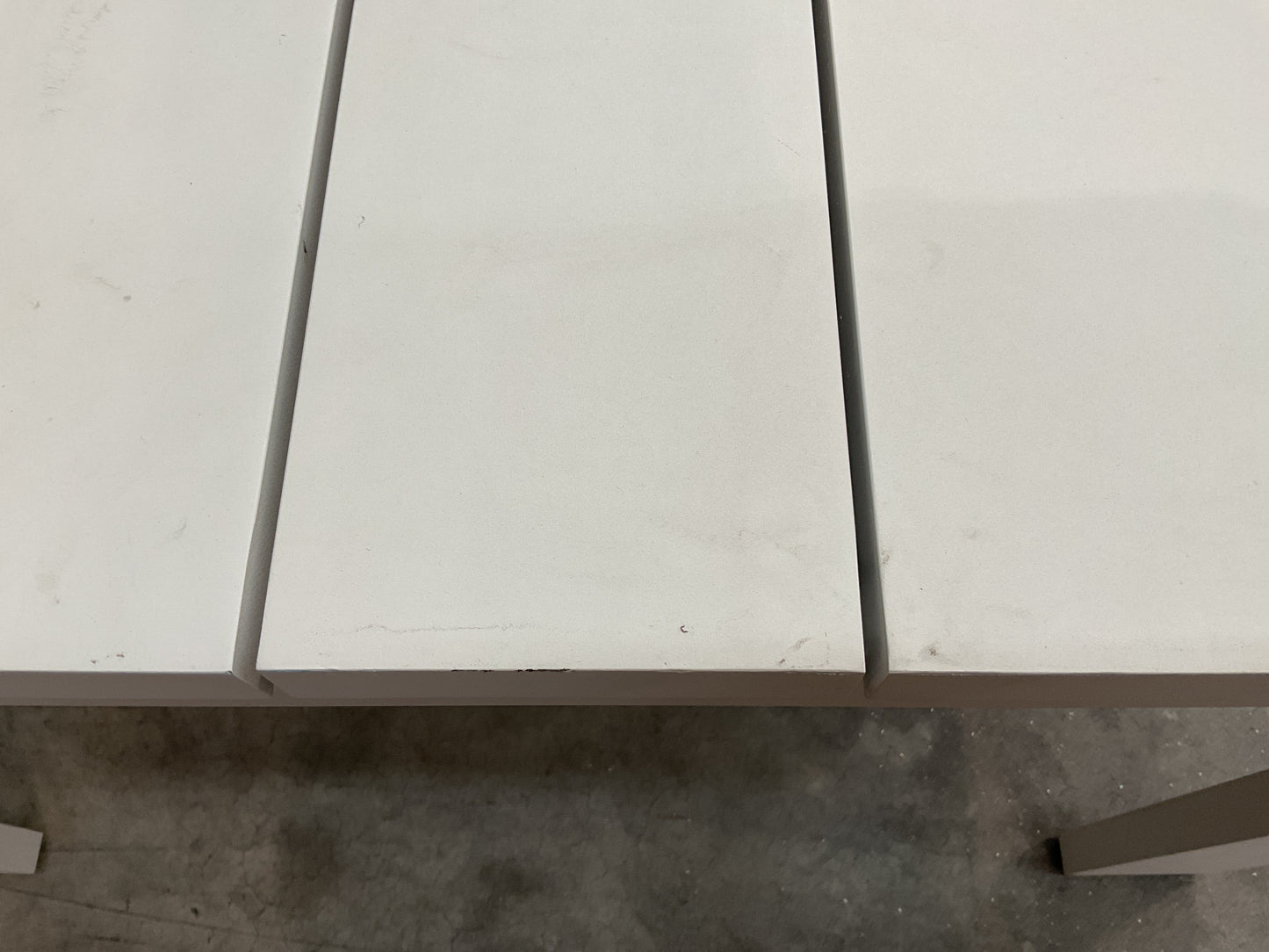 NZ CLZ20619 | 1 PCE | ATAMAN|DINING TABLE|240X111.5CM ALUMINIUM OFF WHITE