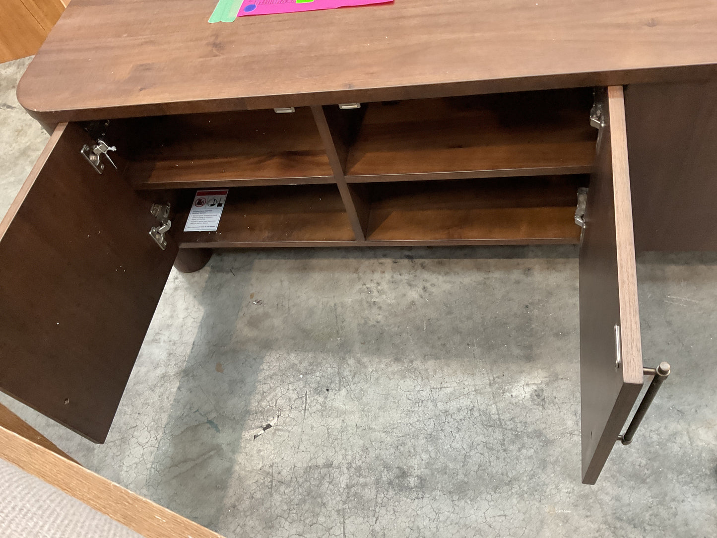 NZ PRZ2066 1 PCE HAMELIN ENTERTAINMENT UNIT 200X45CM WALNUT