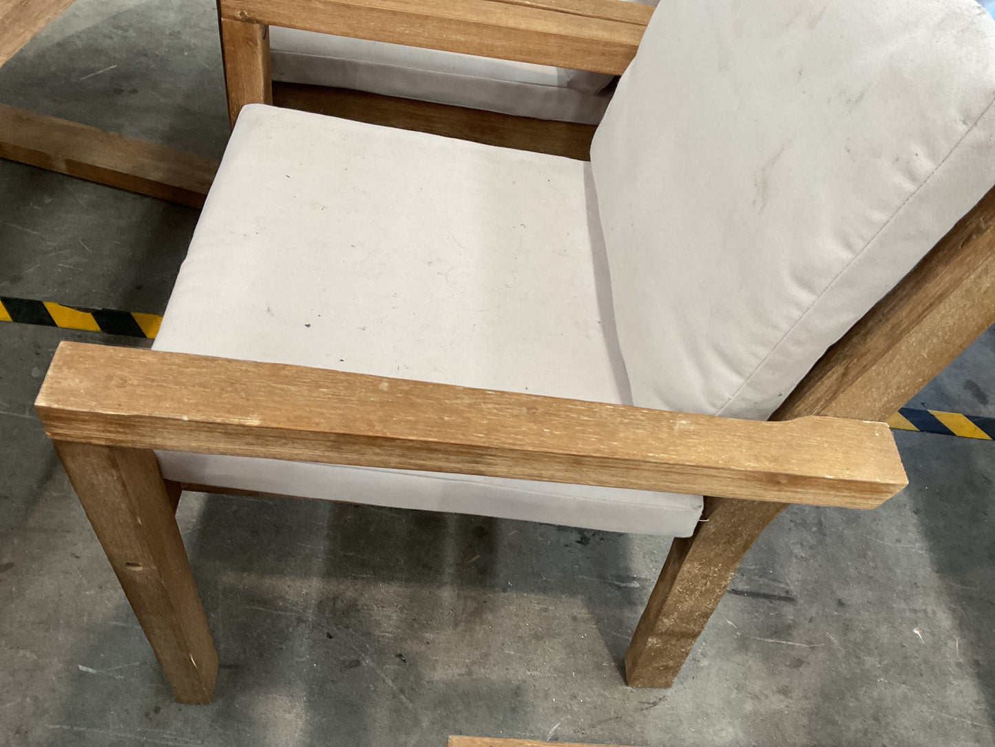 NZ CLZ20606 8 PCE CANNES S21 DINING TABLE 267X100CM MKII NATURAL