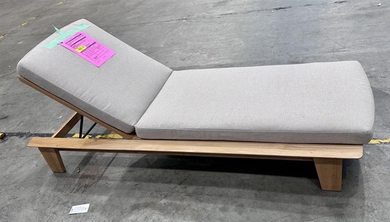 NZ CLZ20574 1 PCE BOREE SUN LOUNGER OLEFIN NATURAL