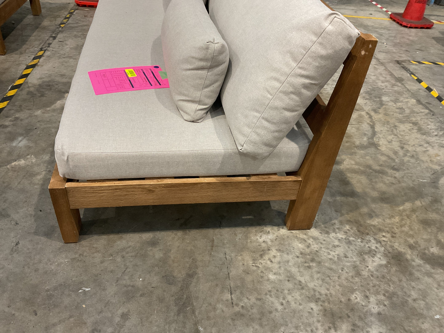 NZ CLZ20635 4 PCE CANNES SOFA 3S ACACIA NATURAL MKII