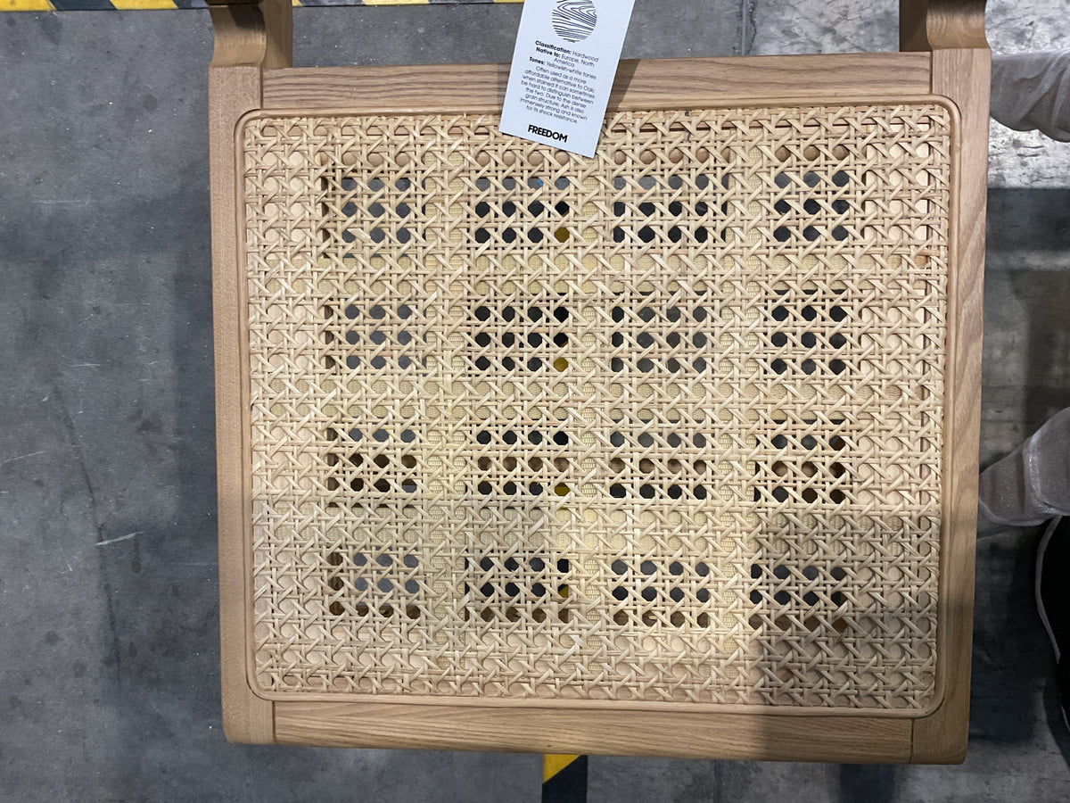 NZ PRZ20297 4 PCE HALLIE DINING CHAIR NATURAL