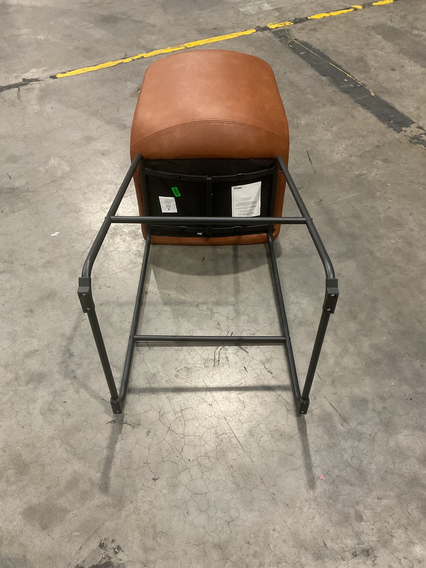 NZ PRZ20286 1 PCE SADDLE COUNTER STOOL 63CM TAWNY TAN