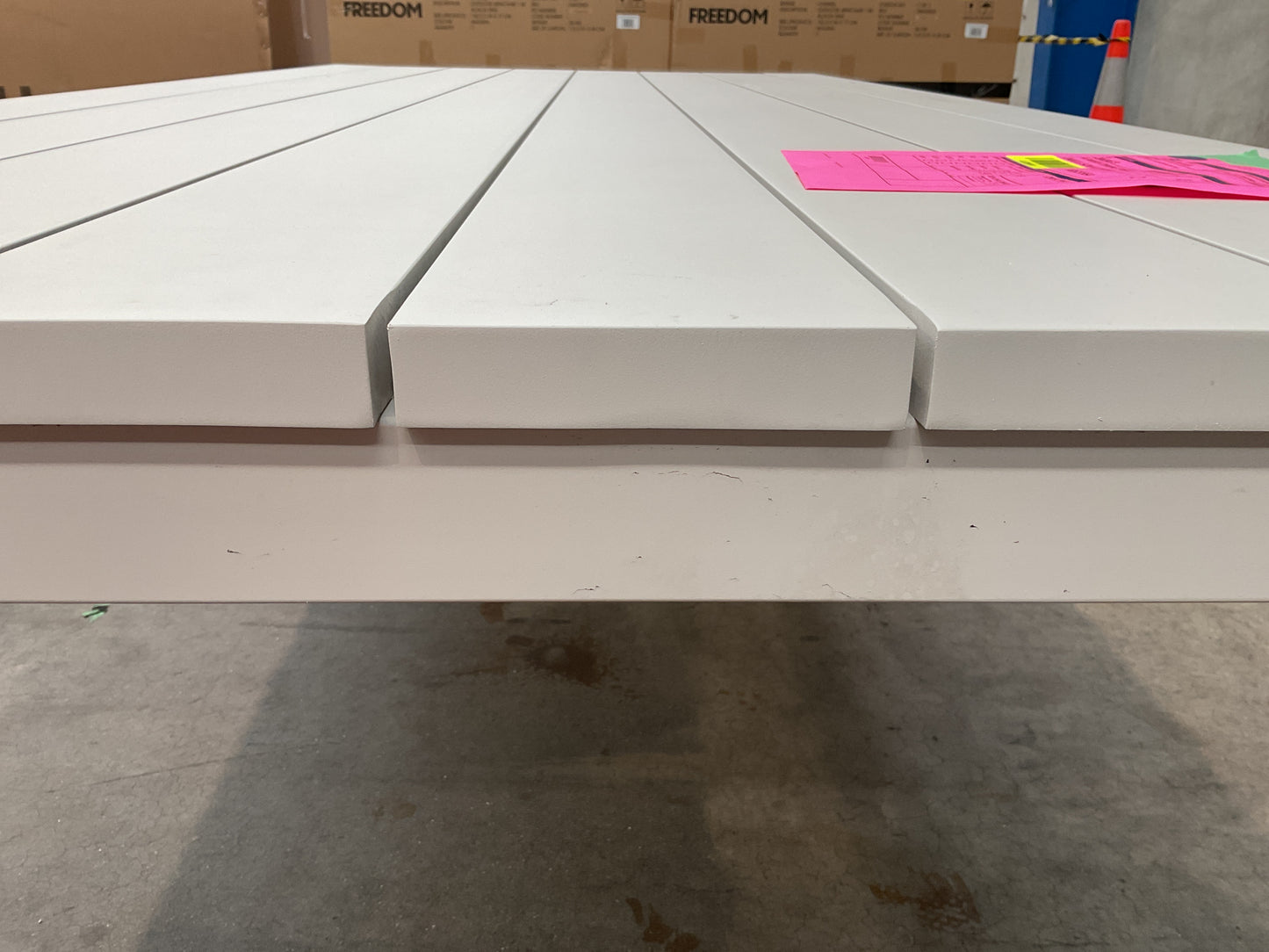 NZ CLZ20619 | 1 PCE | ATAMAN|DINING TABLE|240X111.5CM ALUMINIUM OFF WHITE