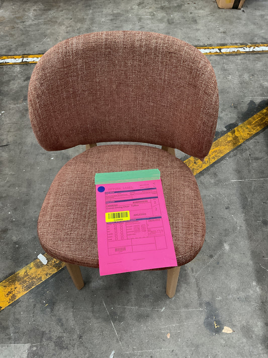 NZ CLZ20524 2 PCE GOMEZ DINING CHAIR TOFFEE