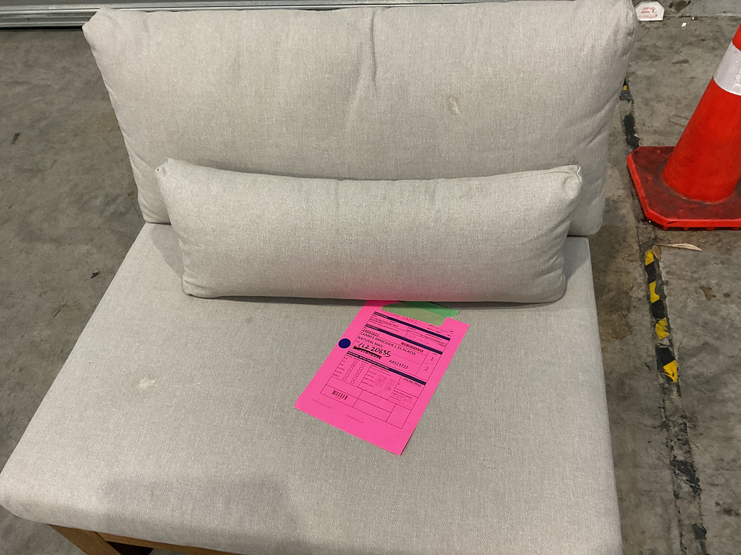 NZ CLZ20635 4 PCE CANNES SOFA 3S ACACIA NATURAL MKII