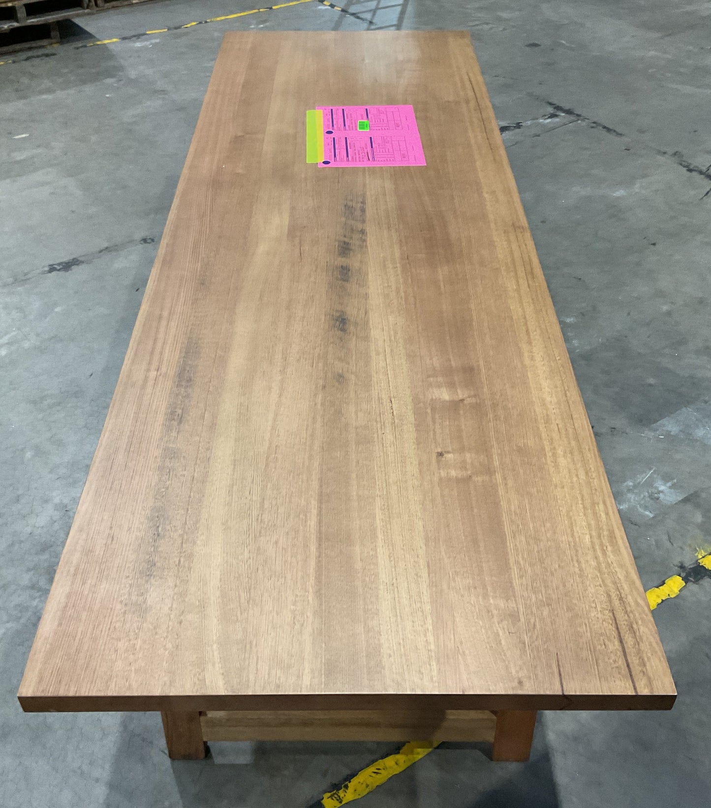 NZ PRZ20265 2 PCE BOWRAL DINING TABLE 280X90CM NATURAL CARTON 1&2