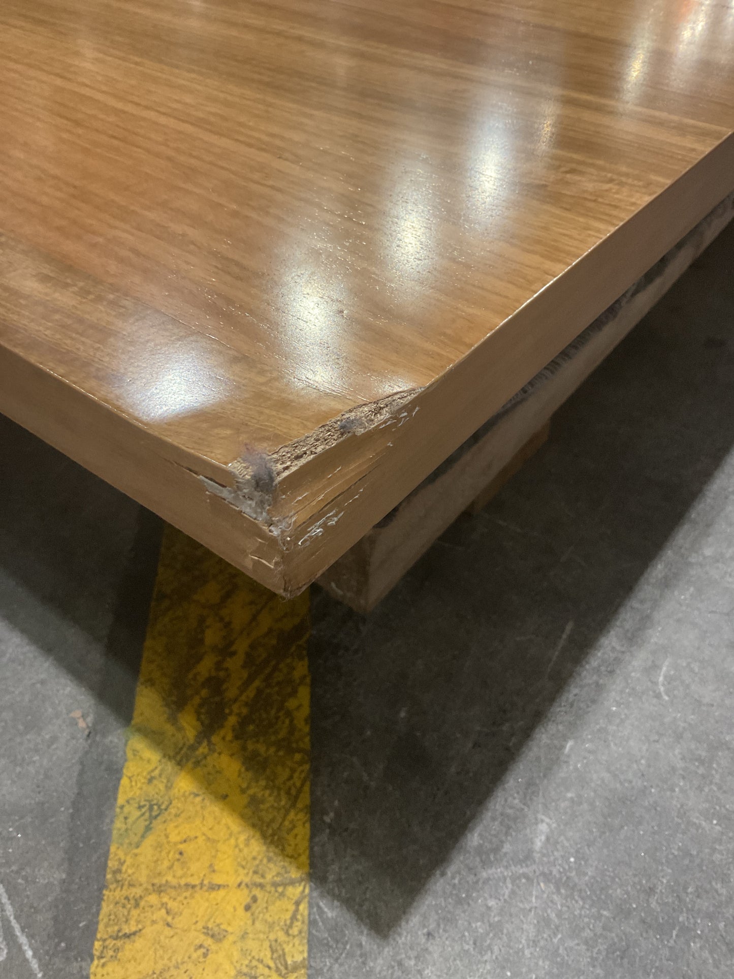NZ CLZ20662 2 PCE MOSMAN DINING TABLE 240CM NATURAL CARTON 1&2