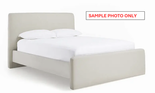 NZ CLZ20642 4 PCE AVA BED QUEEN OATMEAL