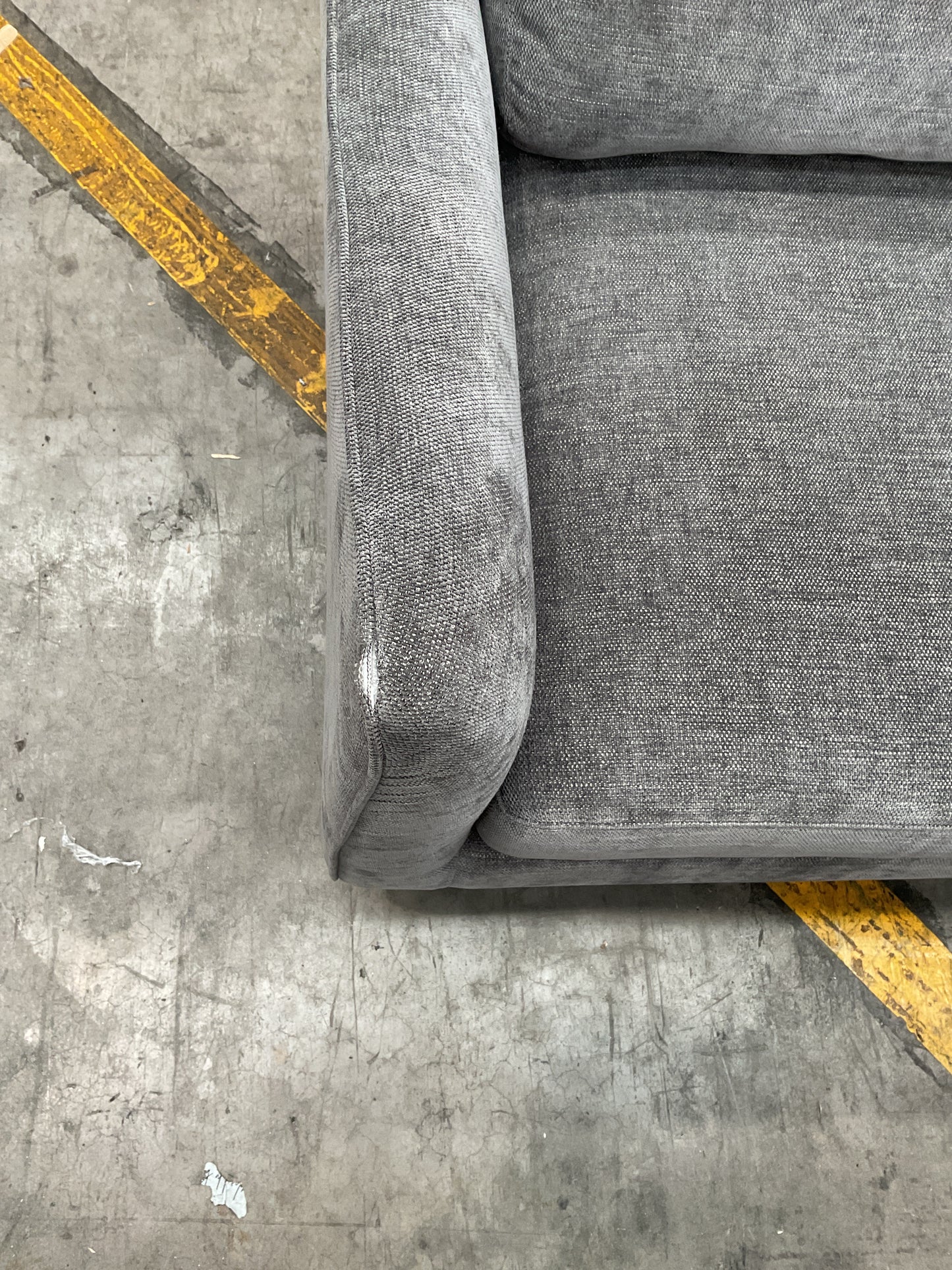 NZ CLZ20576 1 PCE GWEN SOFA 3S STURM CHARCOAL