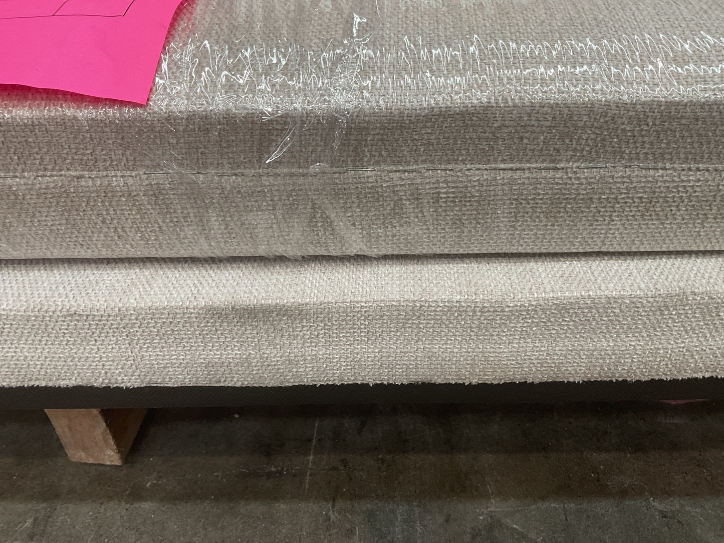 NZ CLZ20642 4 PCE AVA BED QUEEN OATMEAL
