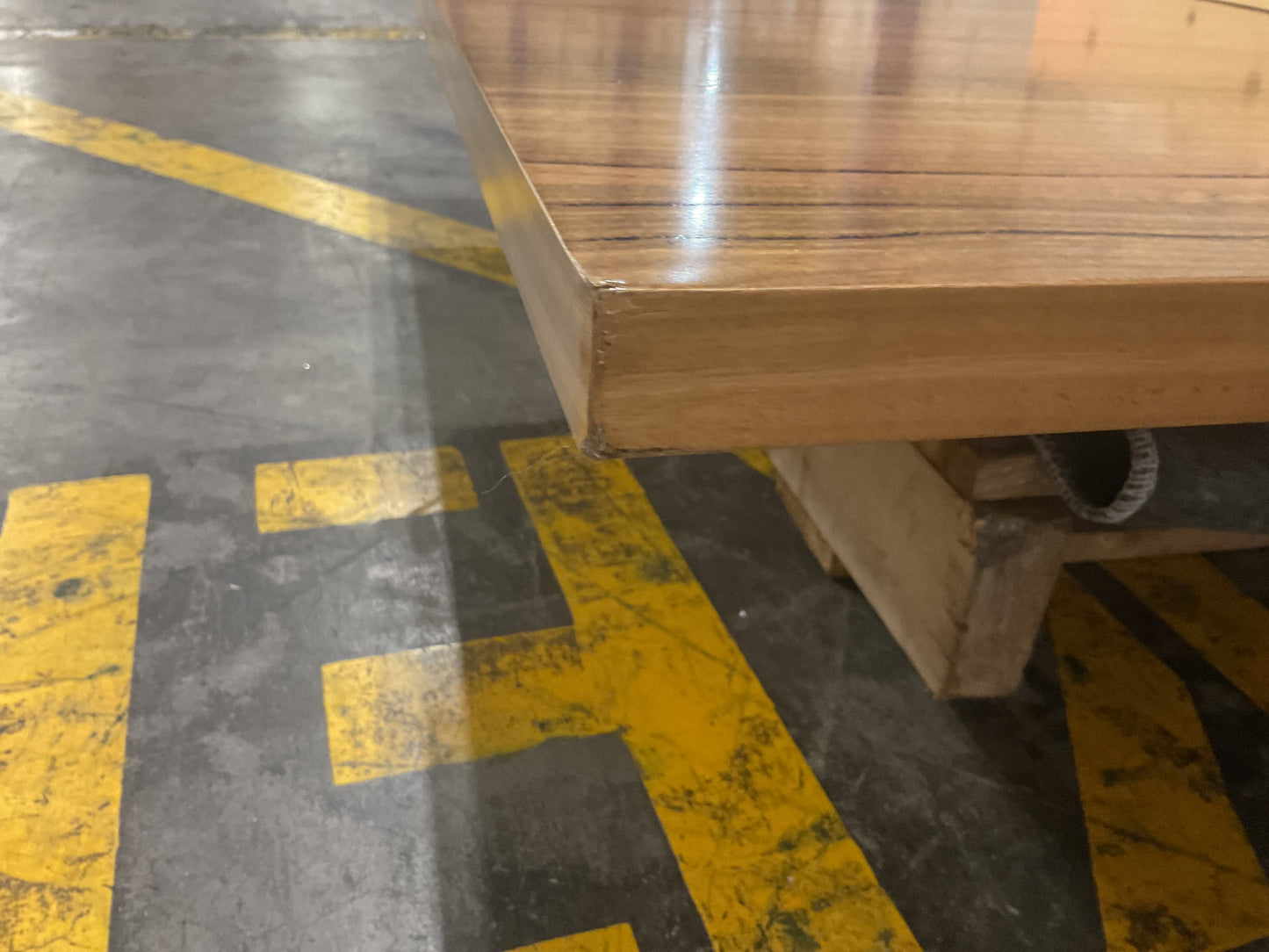 NZ CLZ20662 2 PCE MOSMAN DINING TABLE 240CM NATURAL CARTON 1&2