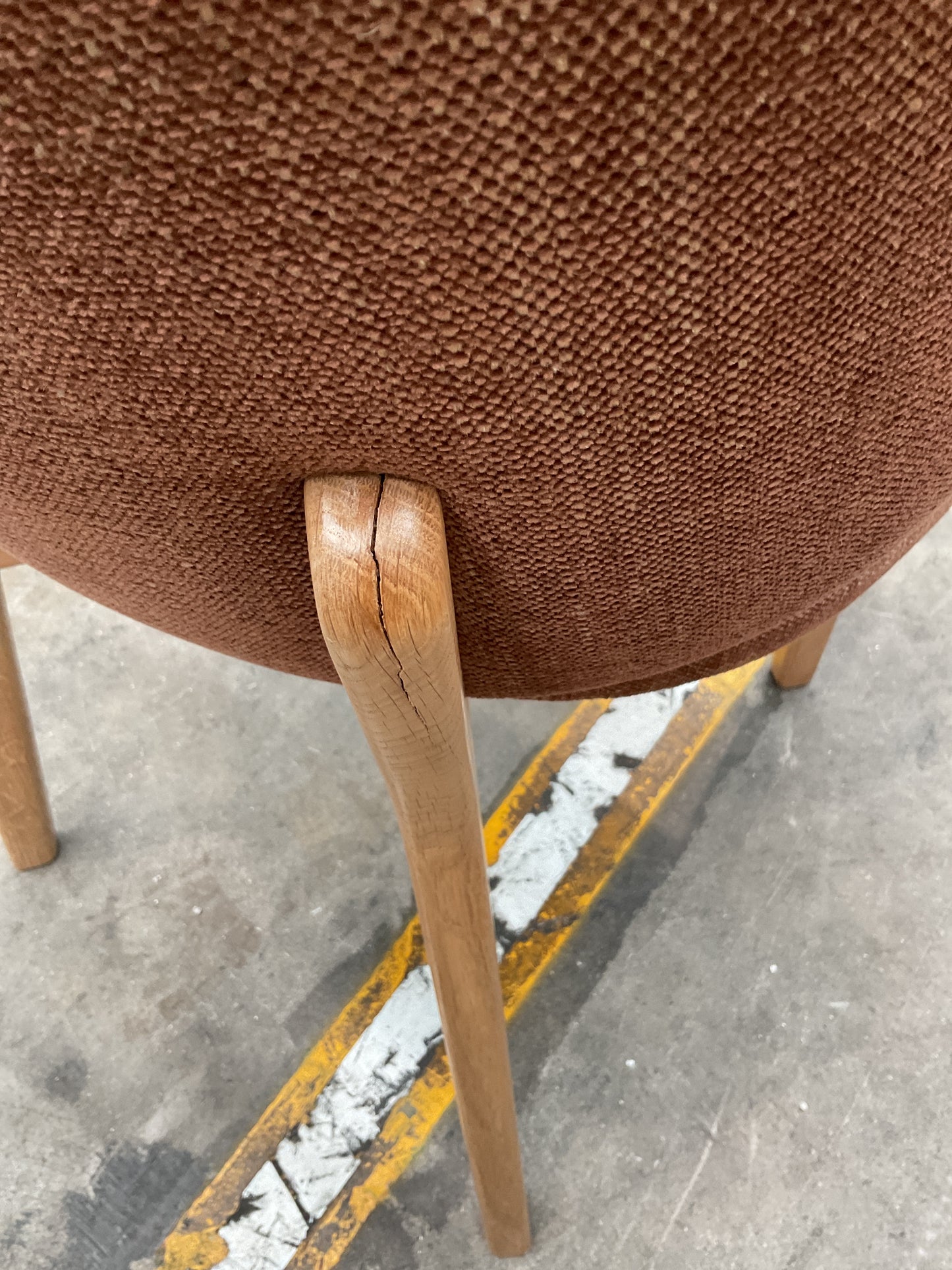 NZ CLZ20524 2 PCE GOMEZ DINING CHAIR TOFFEE