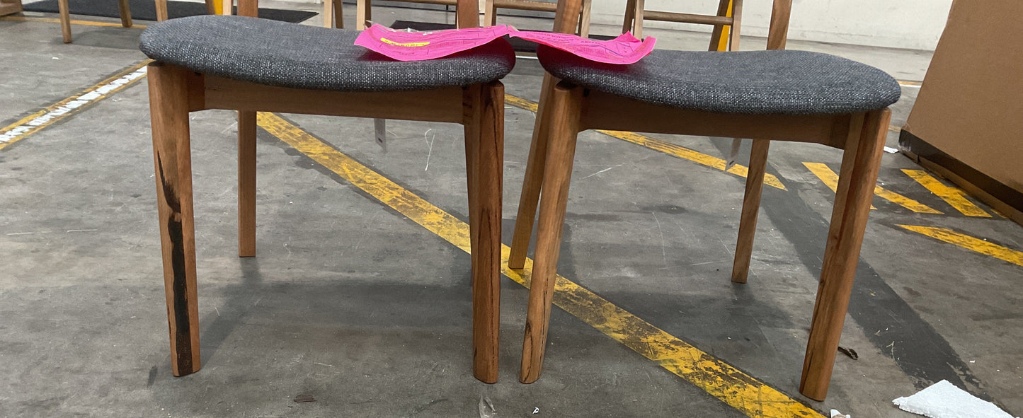 NZ CLZ20647 2 PCE MOSMAN DINING CHAIR