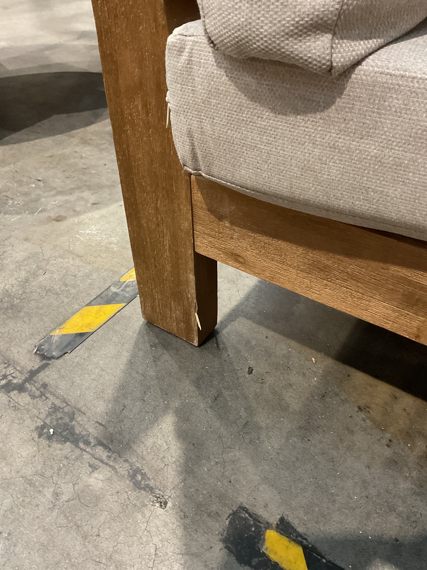 NZ CLZ20635 4 PCE CANNES SOFA 3S ACACIA NATURAL MKII