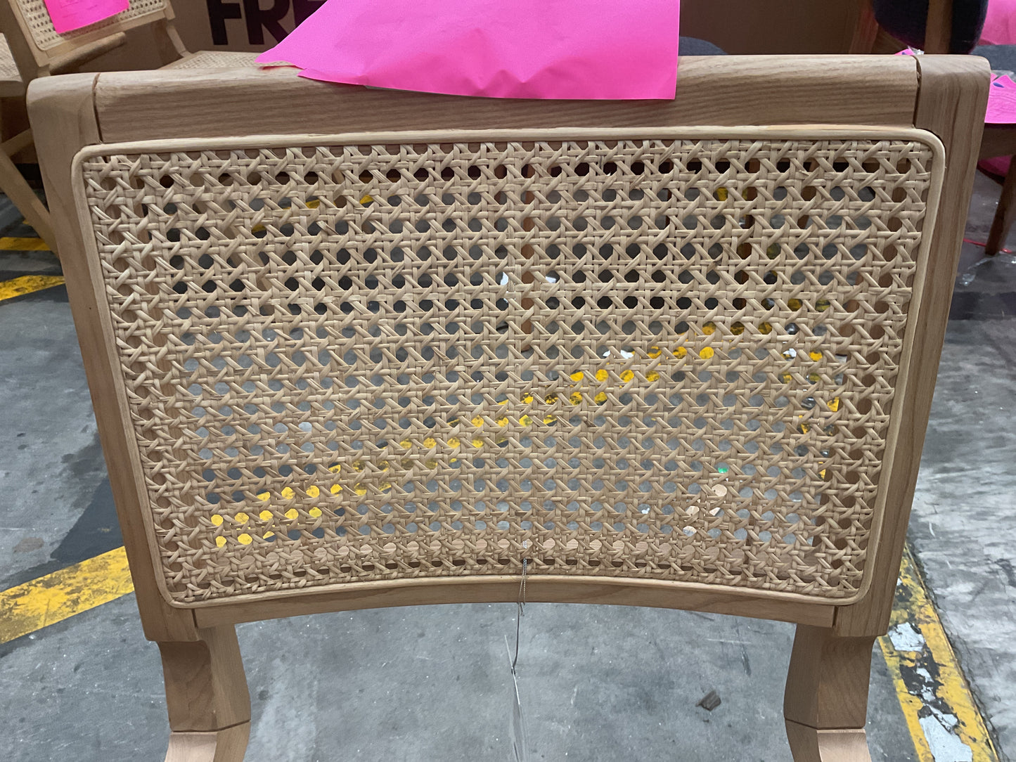 NZ CLZ20649 1 PCE HALLIE DINING CHAIR NATURAL